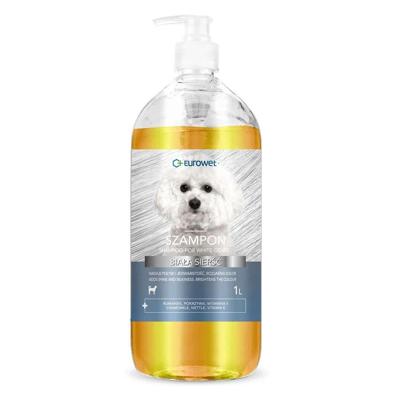 EUROWET White coat - Shampoo voor honden - 1l