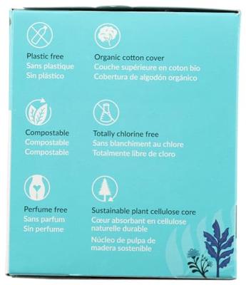 Natracare Ultra Pads Regular Maandverband 14ST