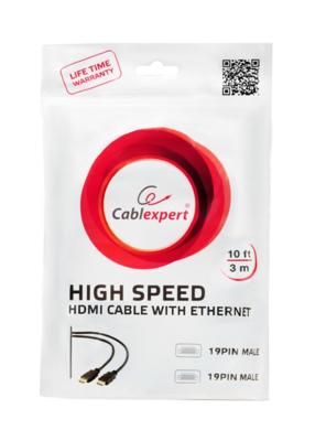 High Speed HDMI kabel (wit) met Ethernet, 1.8 meter
