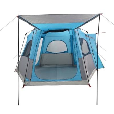 Autotent 4-persoons waterdicht blauw - thumbnail