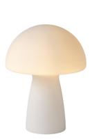 Lucide FUNGO - Tafellamp - 1xE27 - Opaal - thumbnail