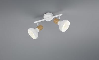 Trio PlafondlampLatika 2-lichts wit - R81522031