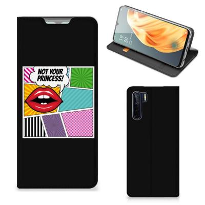 OPPO Reno3 | A91 Hippe | Standcase | Popart Princess OPPO Reno3 | A91 Hippe | Standcase | Popart Princess