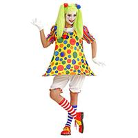 Clownskostuum dame - thumbnail