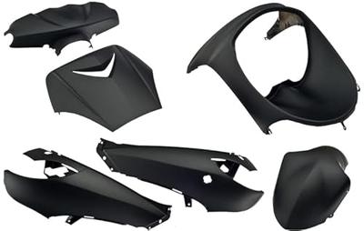 Edge plaatset vivacity tot bj. 2008 6 delig mat zwart