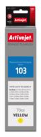 Activejet AE-103Y inkt (vervangt Epson 103 C13T00S44A; Supreme; 70 ml; geel) - thumbnail