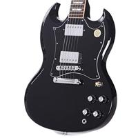 Gibson Modern Collection SG Standard Ebony elektrische gitaar met softshell koffer - thumbnail