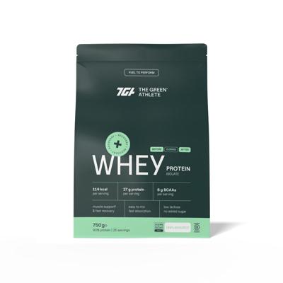 The Green Athlete Whey protein concentrate unflavoured 900g