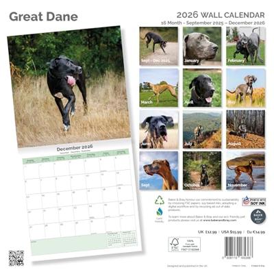Duitse Dog Kalender 2026