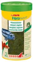 Sera Flora Nature 250ml - Natuurlijke Vezelrijke Plantenvoeding voor Siervissen, Zonder Kunstmatige Additieven - thumbnail