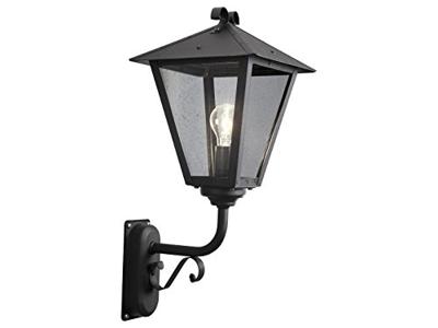 Wandlamp Benu zwart opwaarts