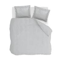 Walra dekbedovertrek forever cotton 200x220 cm licht grijs - thumbnail