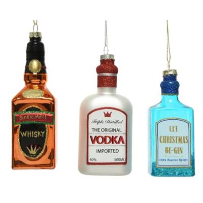 Kerstornament Drankflesjes Assorti 1st