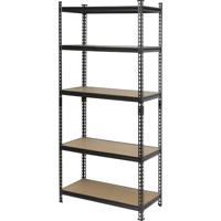 TOOLCRAFT TO-9919458 Stellingkast (extra stevig) 120 kg (b x h x d) 80 x 1.8 x 40 cm Metaal, Hardboard Antraciet/zwart - thumbnail