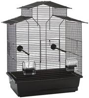 Vogelkooi Iza 2 pagode zwart - thumbnail