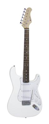 DIMAVERY ST-203 Electric Guitar, white