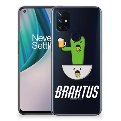 OnePlus Nord N10 5G Telefoonhoesje met Naam Braktus OnePlus Nord N10 5G Telefoonhoesje met Naam Braktus