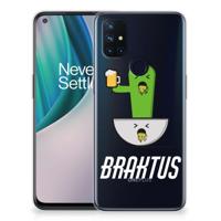 OnePlus Nord N10 5G Telefoonhoesje met Naam Braktus - thumbnail