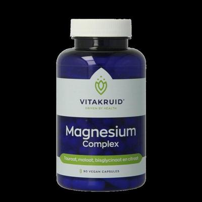 Magnesium Complex Tauraat Malaat Bisglycinaat 90 Vegetarische capsules