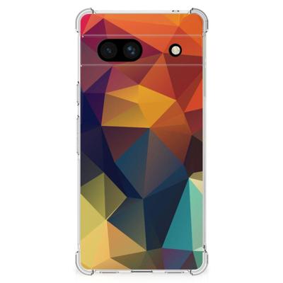 Google Pixel 7A Shockproof Case Polygon Color Google Pixel 7A Shockproof Case Polygon Color