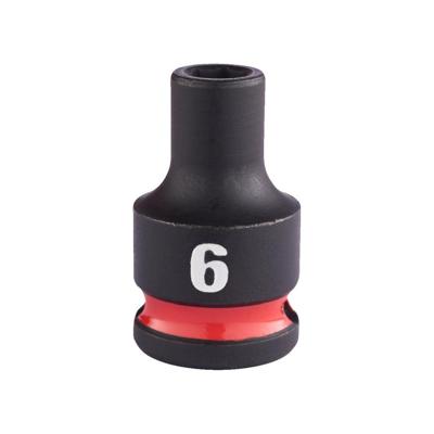 Milwaukee Accessoires SHOCKWAVE Slagdop 3/8" 6mm | 1 stuk - 4932480263