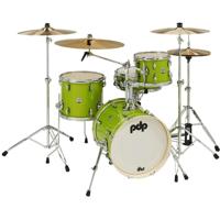 PDP Drums New Yorker Electric Green Sparkle 4d. shellset - thumbnail