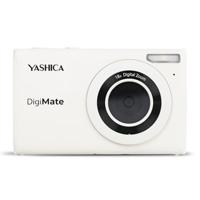 Yashica DigiMate 4K digitale camera - 18x zoom ondersteunt micro SD-kaarten, mini-camera voor tieners - gebroken wit - thumbnail