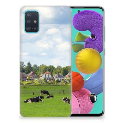 Samsung Galaxy A51 | TPU Hoesje | Koeien