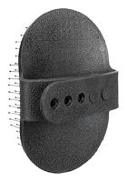 Trixie verzorgingsborstel rubber - thumbnail