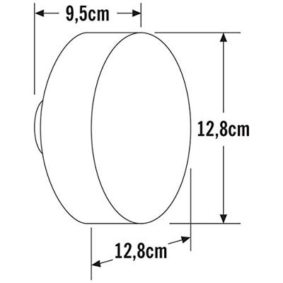 Pesaro LED wandlamp geborsteld alu 13cm 7909-310 Pesaro LED wandlamp geborsteld alu 13cm 7909-310