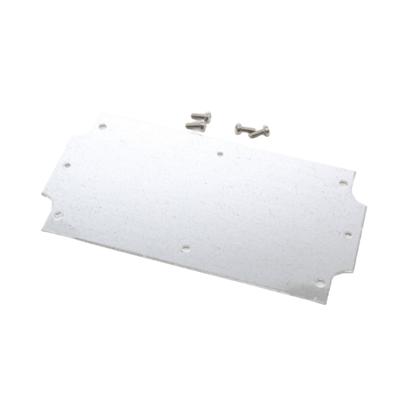 Hammond Electronics 1554BPL Montageplaat (l x b x h) 56 x 59 x 1 mm Plaatstaal Natuur 1 stuk(s)