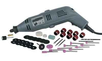 Brüder Mannesmann M92575 Multitool 130 W Incl. accessoires, Incl. koffer