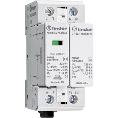 Finder 7P.42.8.275.1020 7P.42.8.275.1020 Overspanningsveilige afleider Overspanningsbeveiliging voor: Verdeelkast 1 stuk(s)