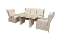 Sacha dining tuintafel Kobo blond - thumbnail