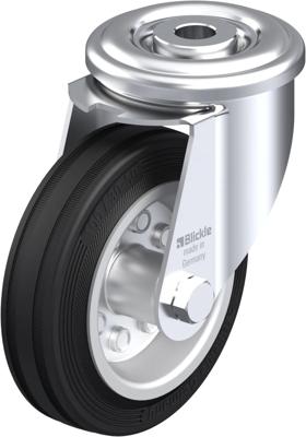 Blickle LIR-VEHI 100R Zwenkwiel Wieldiameter: 100 mm Draagvermogen (max.): 65 kg 1 stuk(s)