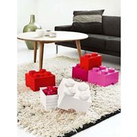 Room Copenhagen LEGO Storage Brick 4 Roze opbergdoos - thumbnail