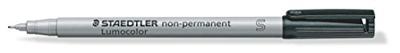 Staedtler Foliestift Lumocolor S non-permanent 311 311-9 Zwart Staedtler Foliestift Lumocolor S non-permanent 311 311-9 Zwart