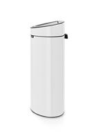 Brabantia touch bin afvalemmer 40 liter white - thumbnail