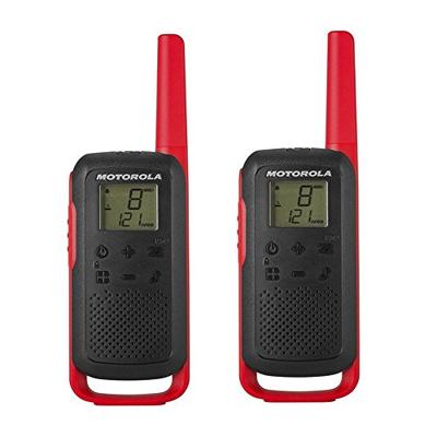Motorola TALKABOUT T62 twee-weg radio 16 kanalen 12500 MHz Zwart, Rood