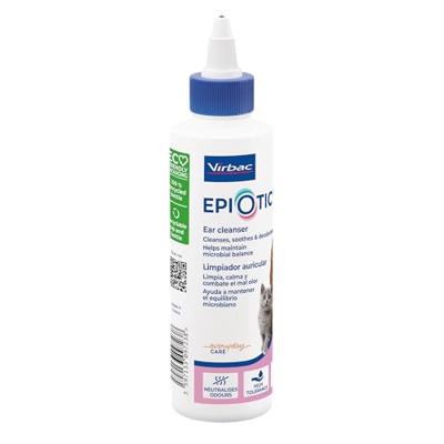 VIRBAC EpiOtic Ear Cleanser - vloeistof voor oorverzorging voor honden en katten - 125ml