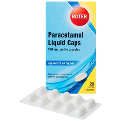 Roter Paracetamol 500mg Liquid Caps Roter Paracetamol 500mg Liquid Caps