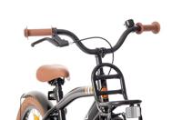 AMIGO 2Cool 18 Inch Jongens Terugtraprem Zwart - thumbnail