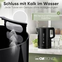 Clatronic WK 3835 waterkoker 1,7 l 2200 W Zwart - thumbnail