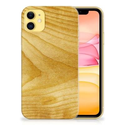 Apple iPhone 11 | Bumper Hoesje | Licht Hout