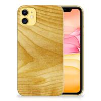 Apple iPhone 11 | Bumper Hoesje | Licht Hout - thumbnail