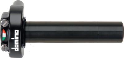 Domino gasdraaigreep armatuur "xm2-r3 throttle grips alu sw 2-pull xm2-r3