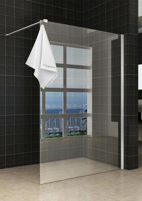 Inloopdouche Met Handdoekhouder Wiesbaden Sita Helder Glas 120x200 cm 8 mm Chroom