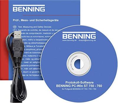 Benning 047002 Software BENNING PC-WIN ST 750-760 Software 1 stuk(s)