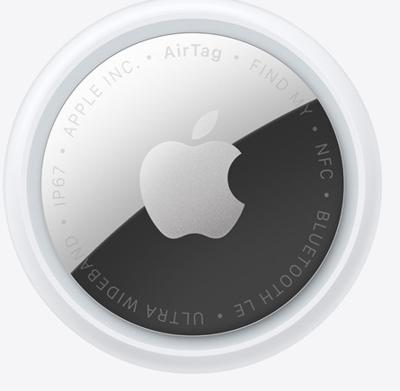 Apple AirTag (2. Generation) Wit-zilver 1 stuk(s)