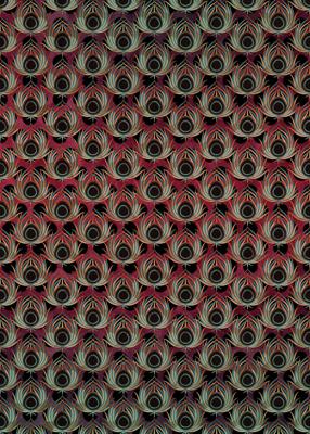 Komar Heritage Fotobehang Paon Rouge - HX4-033